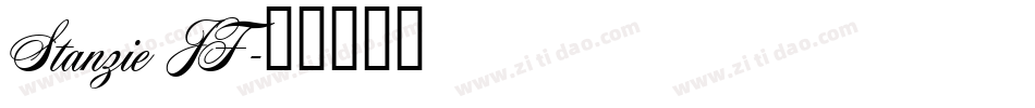 Stanzie JF字体转换